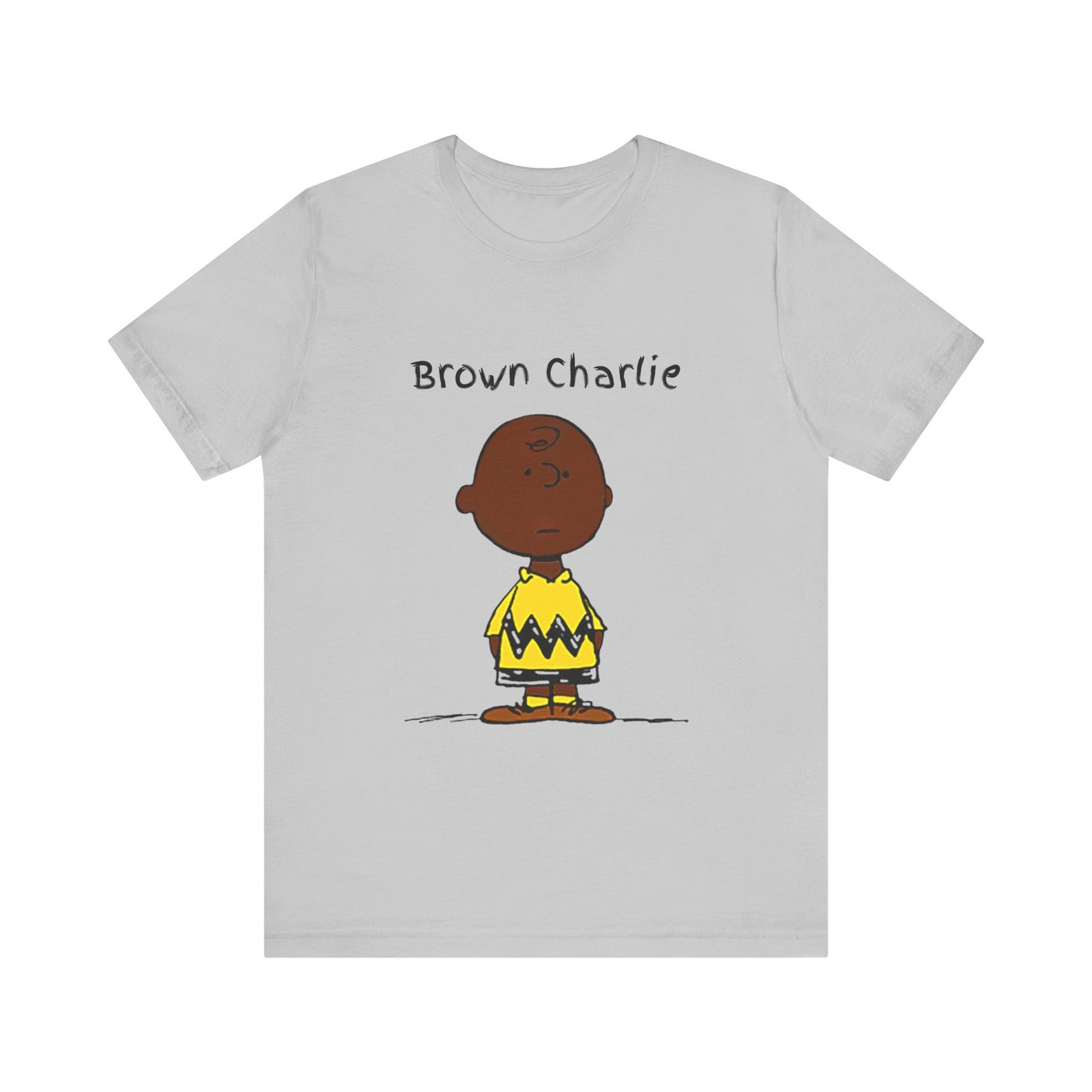 Jersey Short Sleeve Tee - Brown Charlie