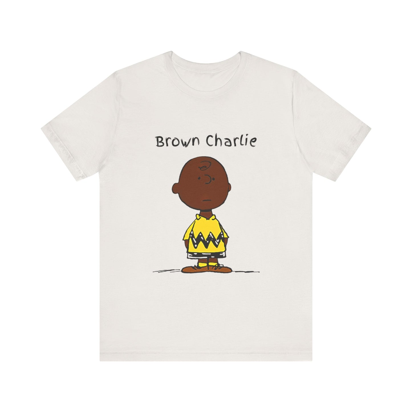 Jersey Short Sleeve Tee - Brown Charlie