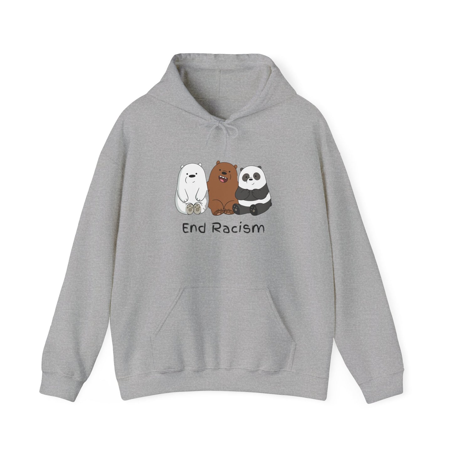 Heavy Blend Hooded Sweatshirt - End Racism
