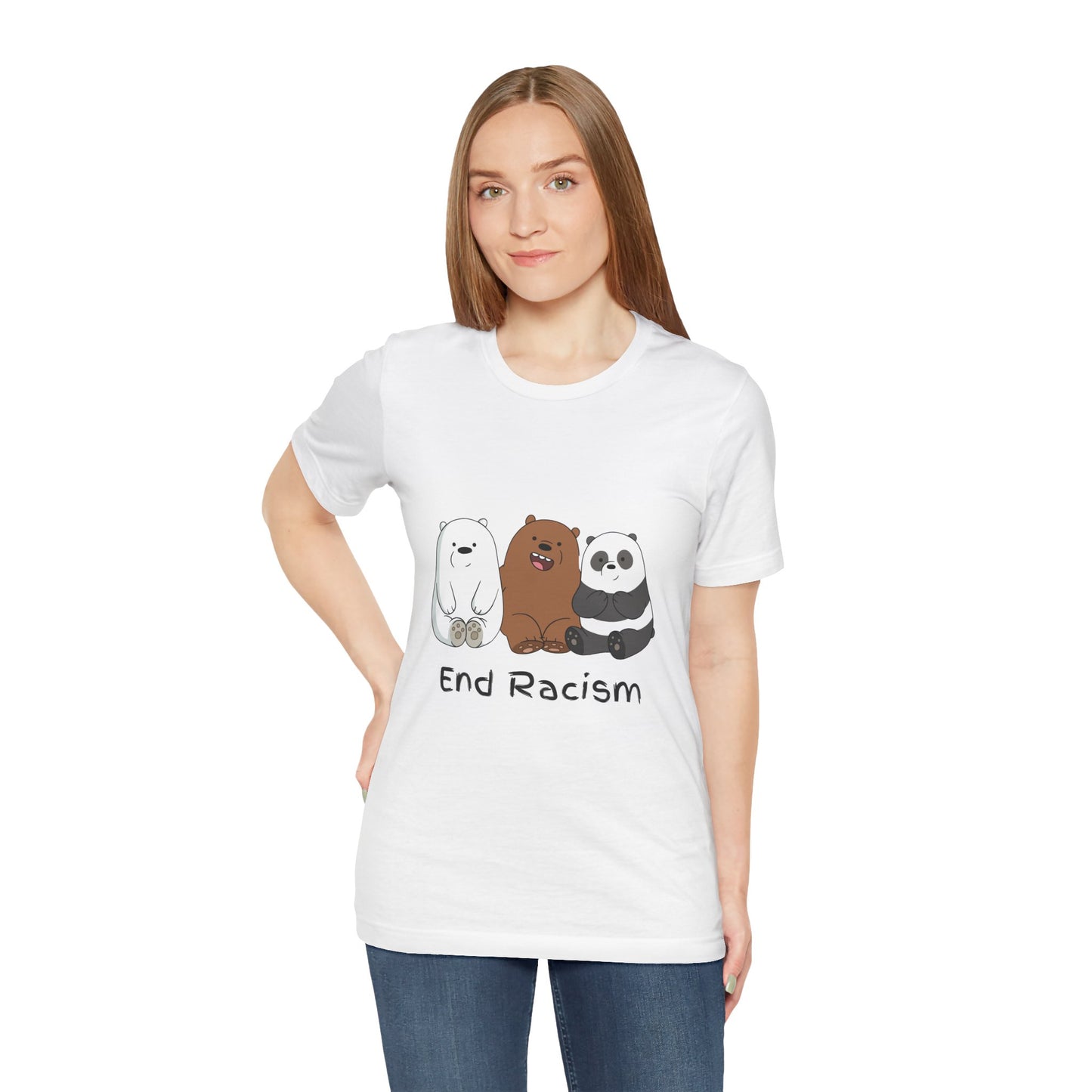 Jersey Short Sleeve Tee - End Racism