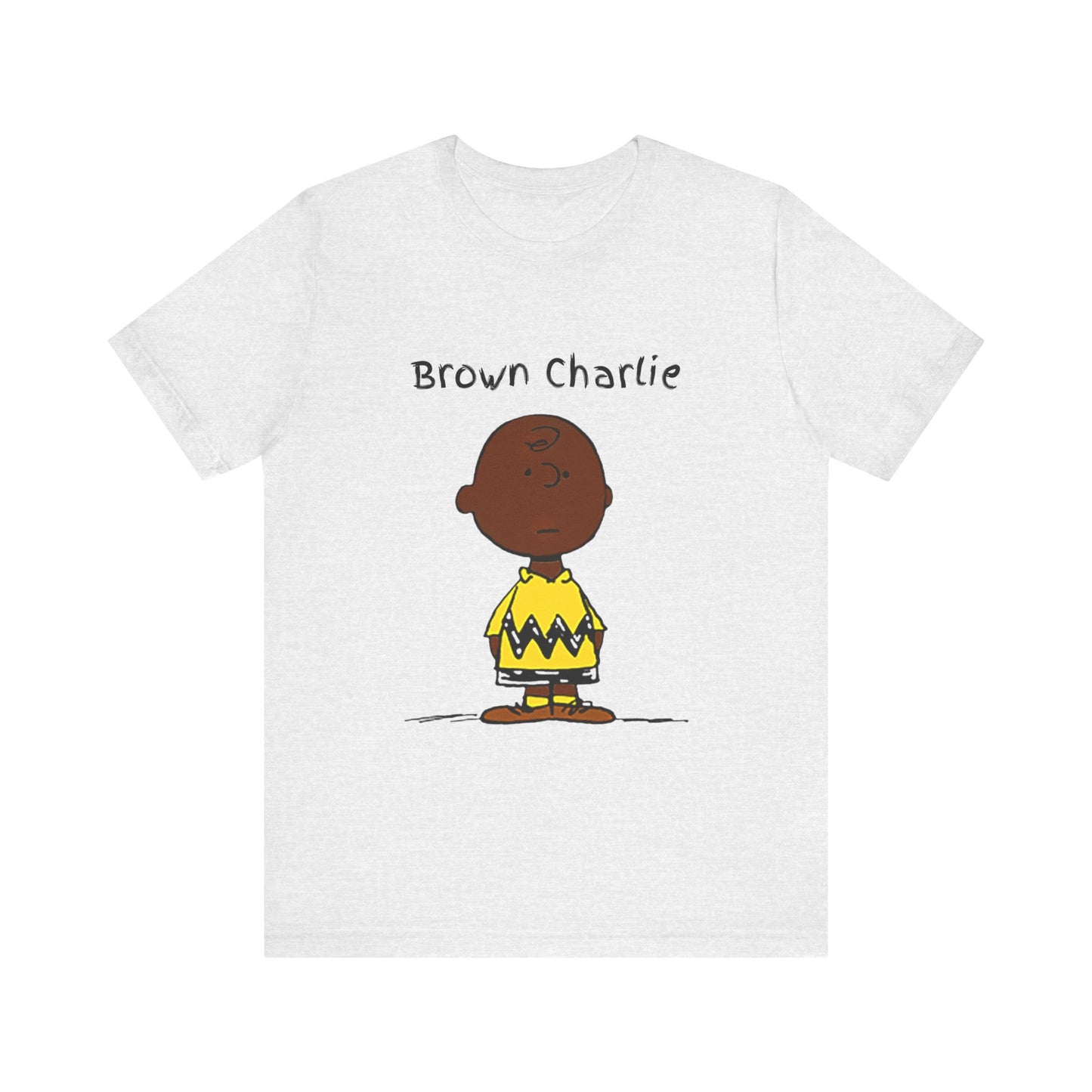 Jersey Short Sleeve Tee - Brown Charlie