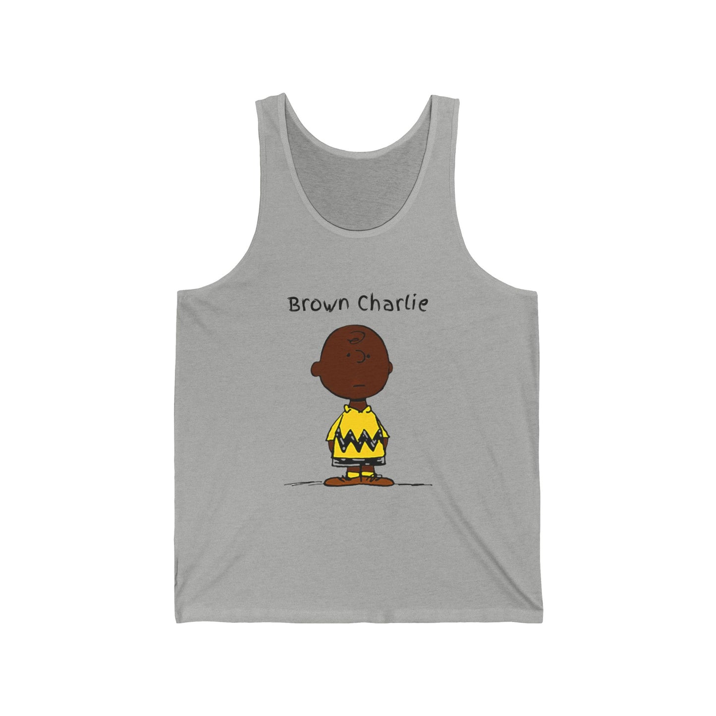 Jersey Tank - Brown Charlie