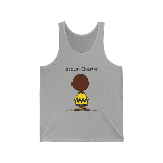 Jersey Tank - Brown Charlie