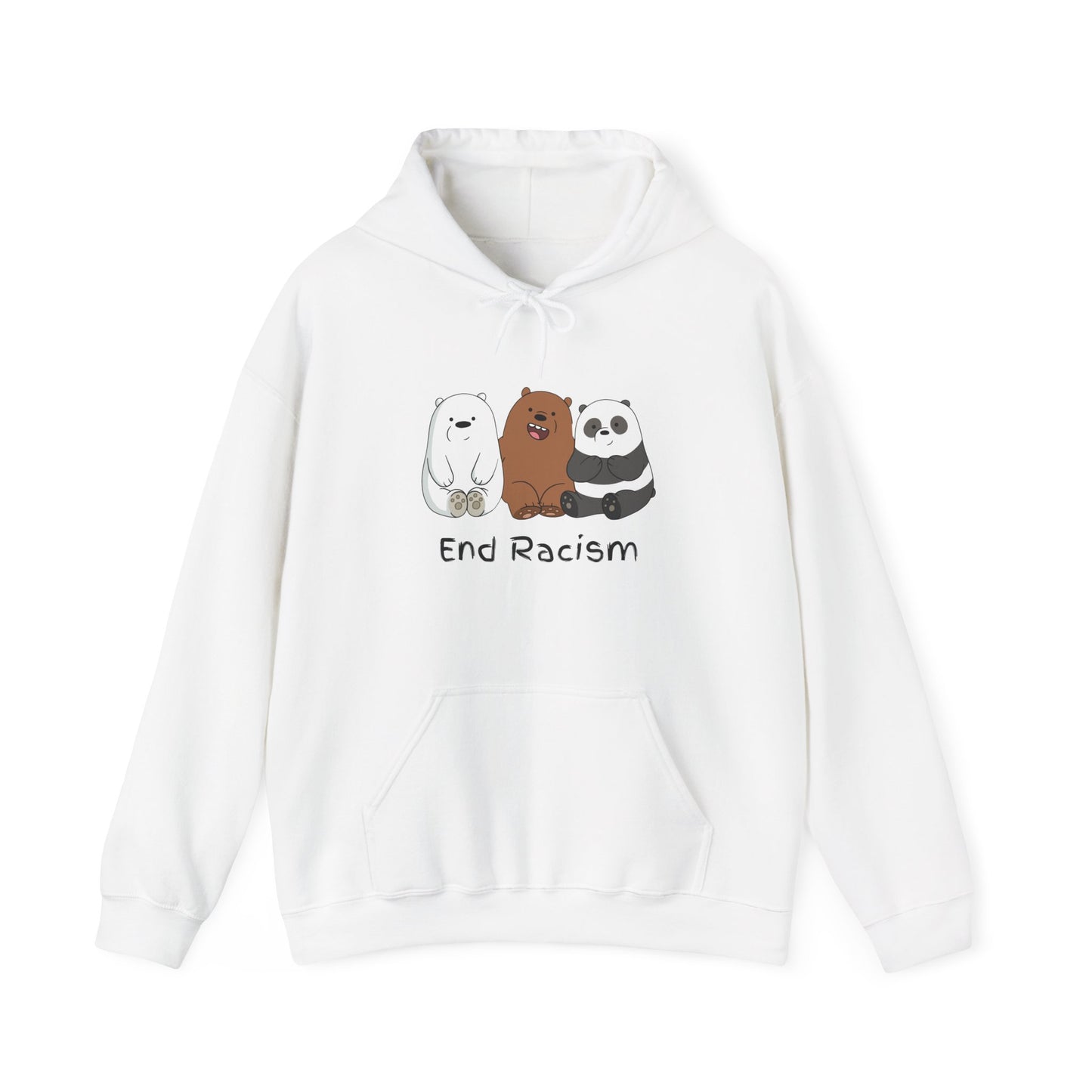 Heavy Blend Hooded Sweatshirt - End Racism