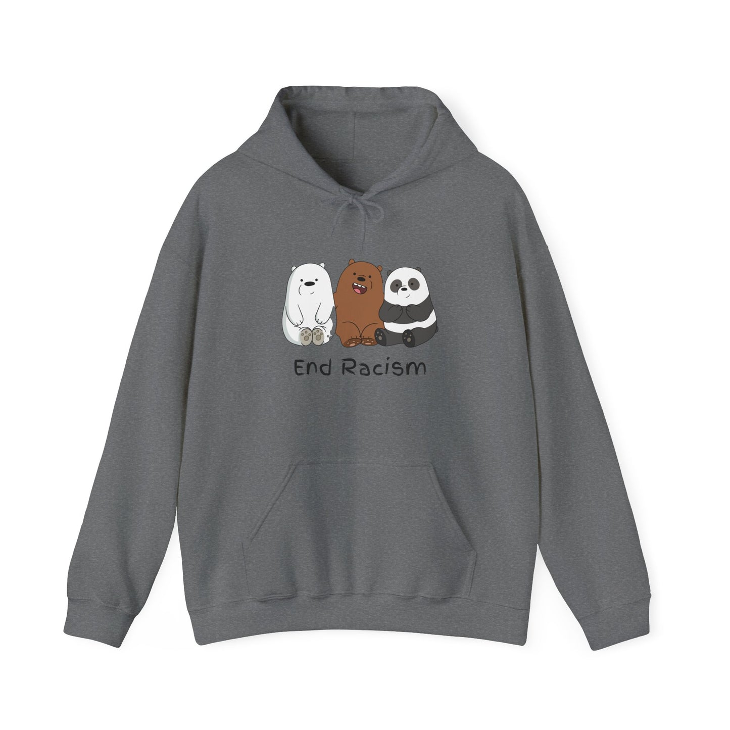 Heavy Blend Hooded Sweatshirt - End Racism
