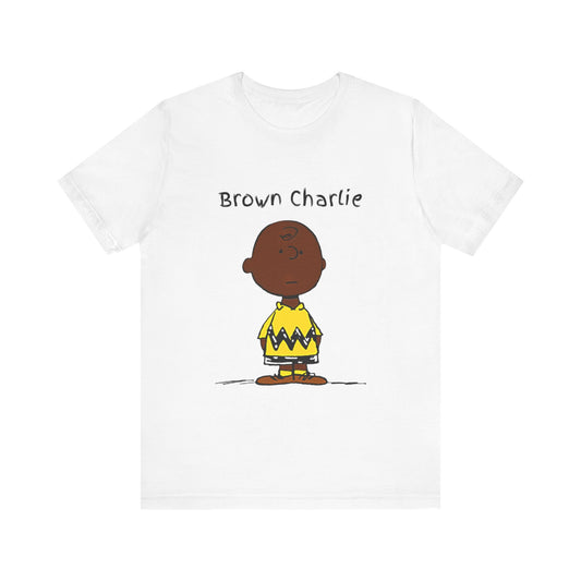 Jersey Short Sleeve Tee - Brown Charlie