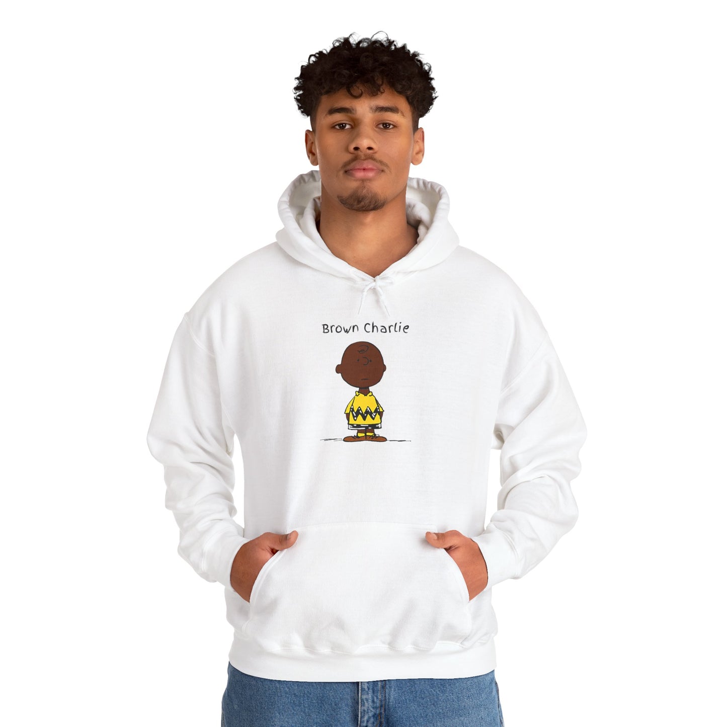 Heavy Blend™ Hooded Sweatshirt - Brown Charlie