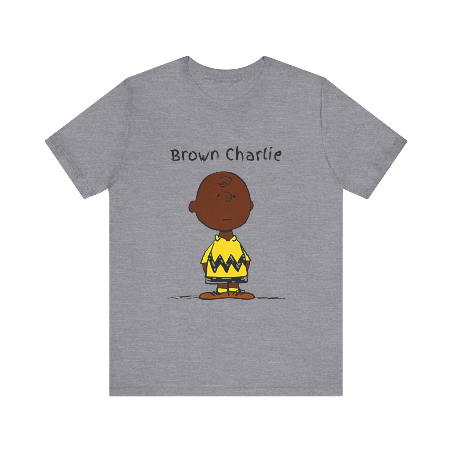 Jersey Short Sleeve Tee - Brown Charlie